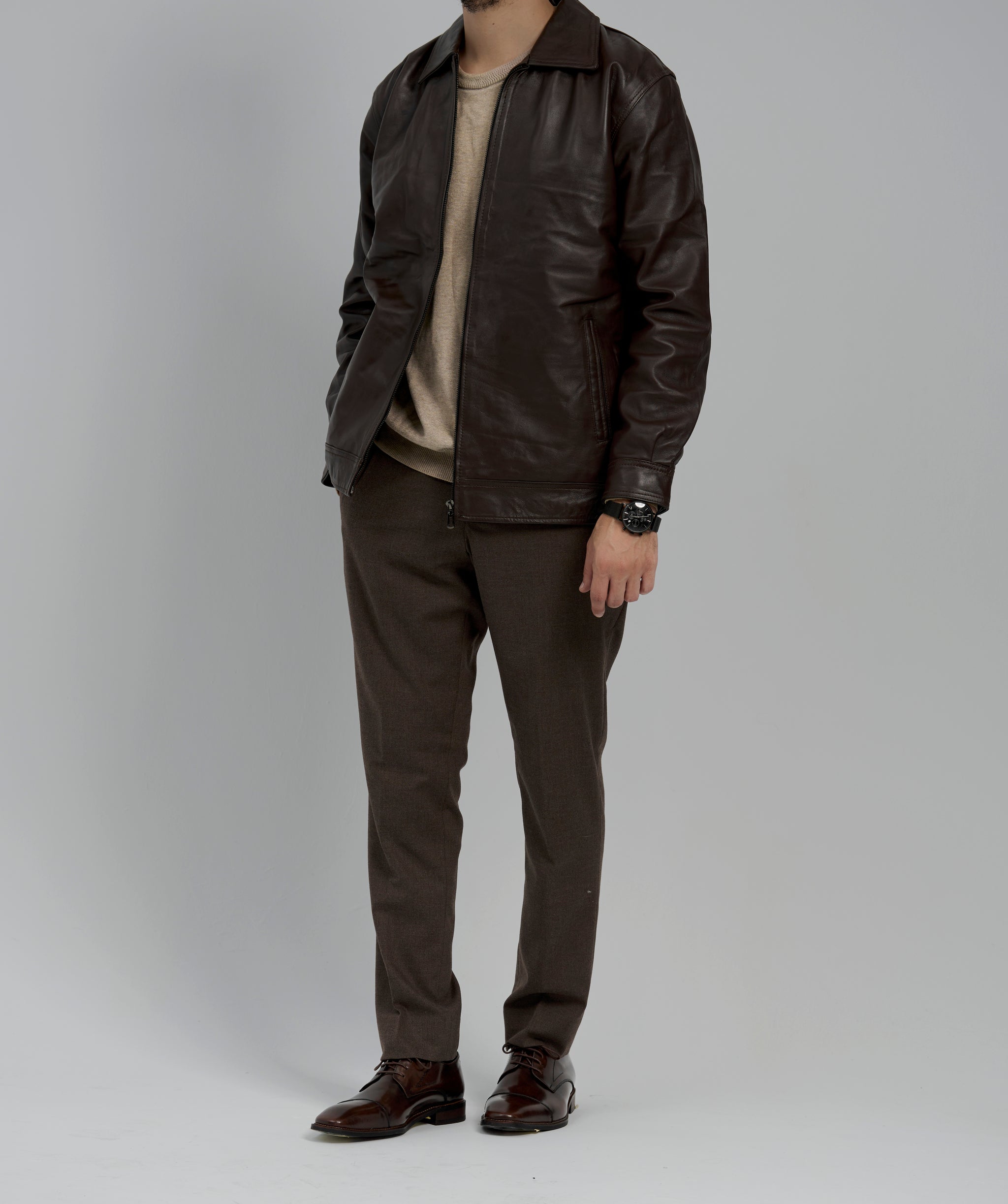 The Tannin Creed Leather Jacket