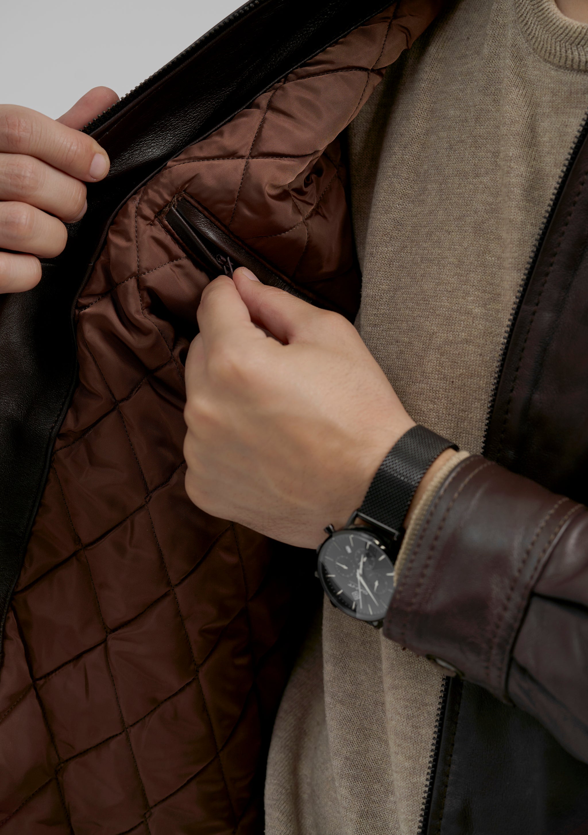 The Tannin Creed Leather Jacket