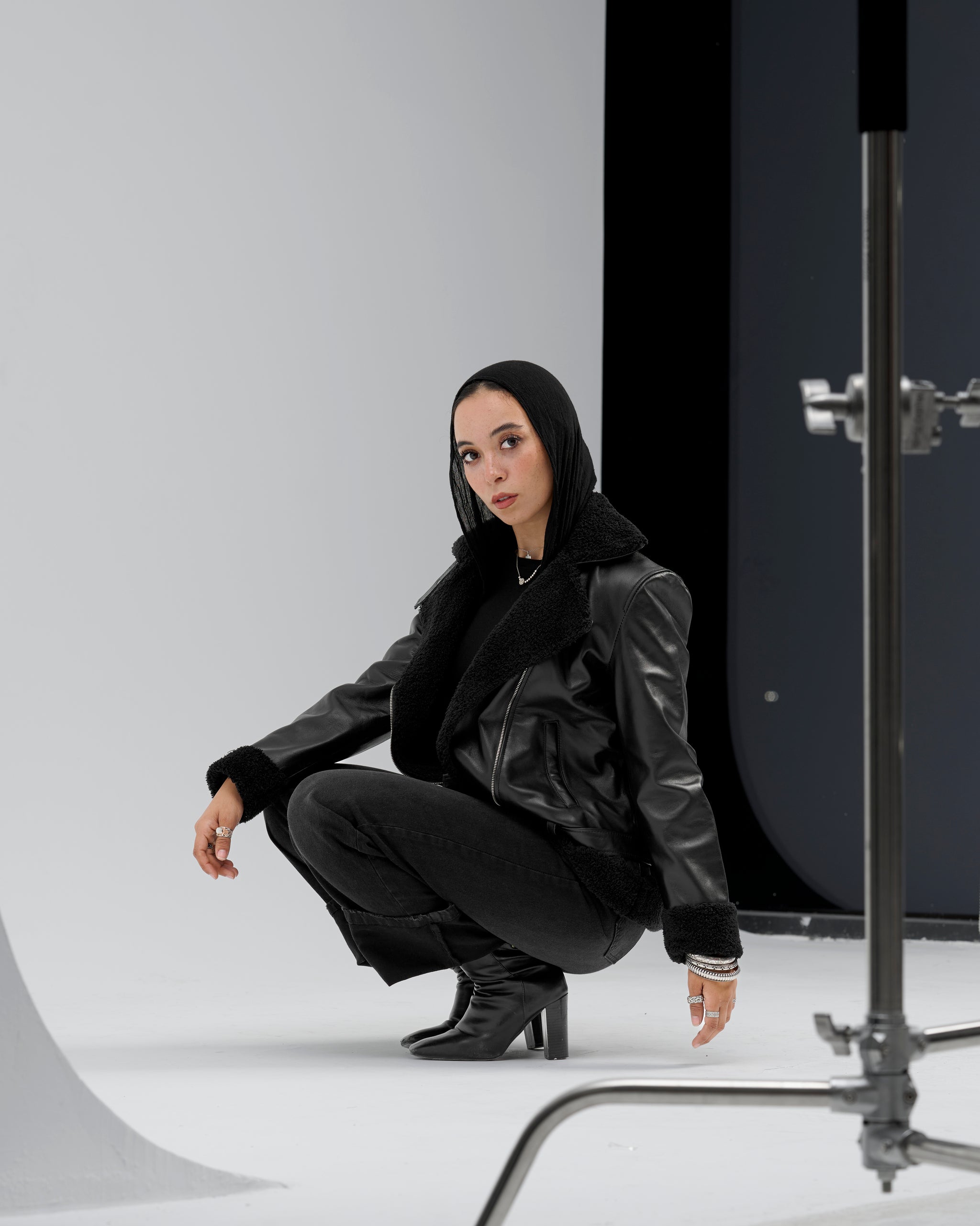 The Furborn Leather Jacket