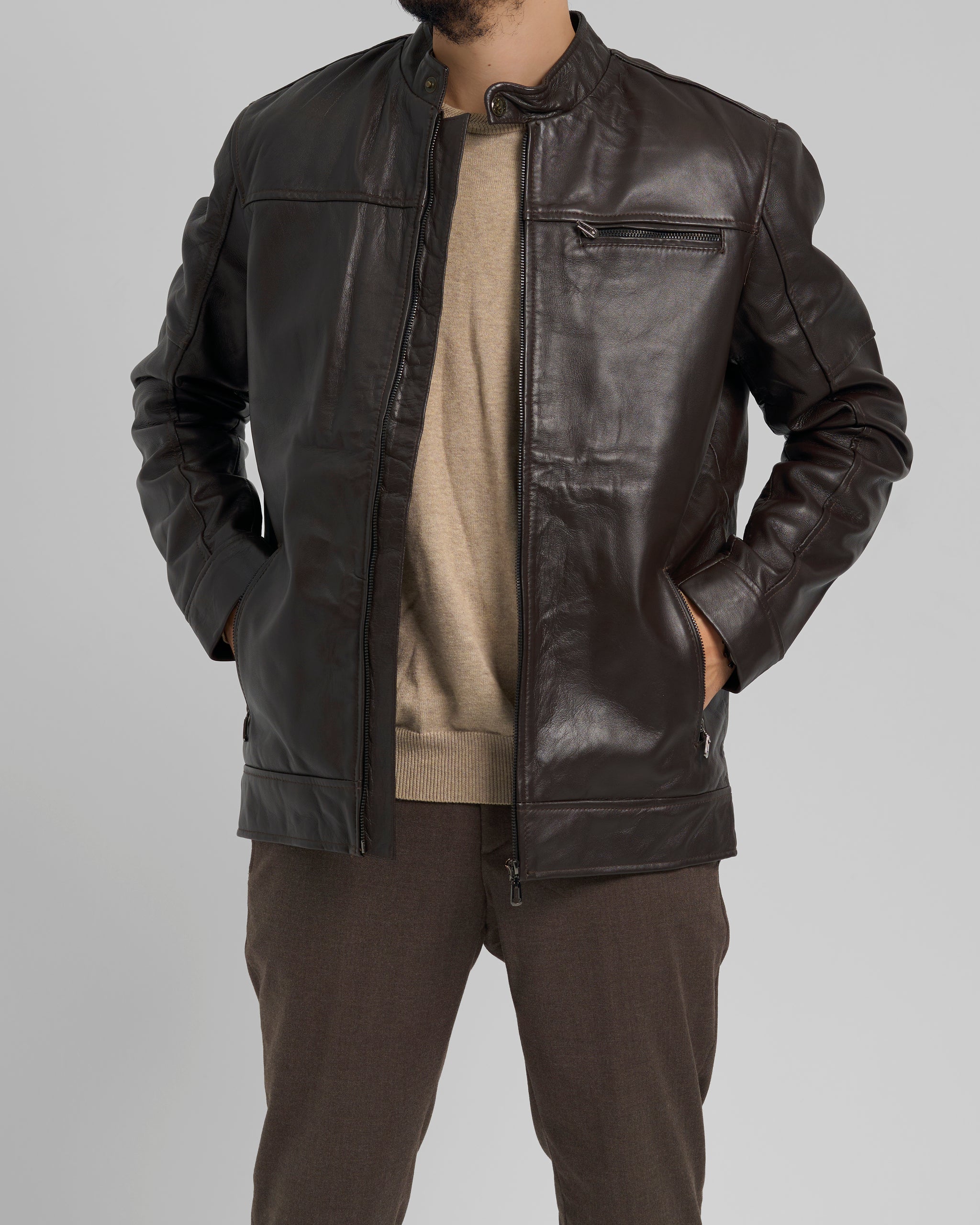 The Shadow Anthem Leather Jacket