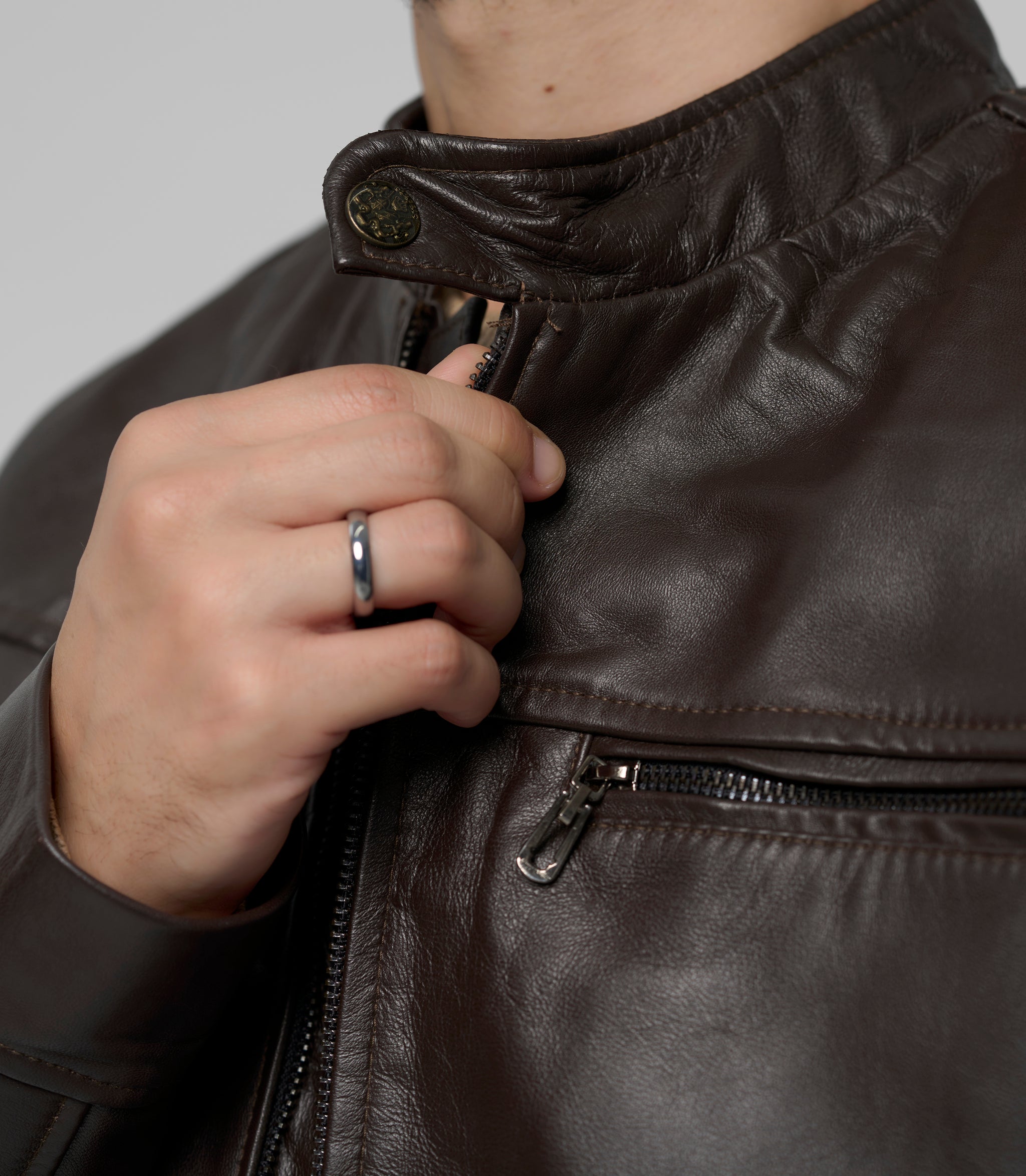 The Shadow Anthem Leather Jacket