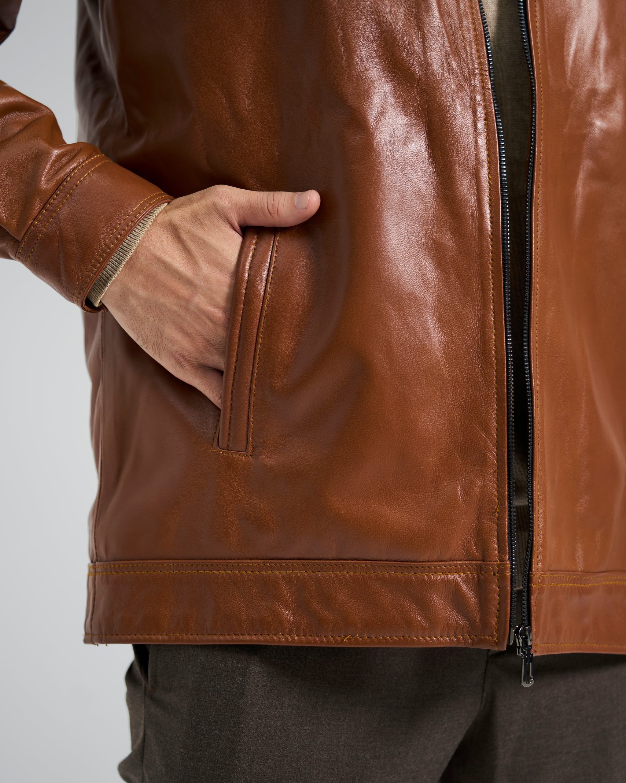 The Tannin Creed Leather Jacket
