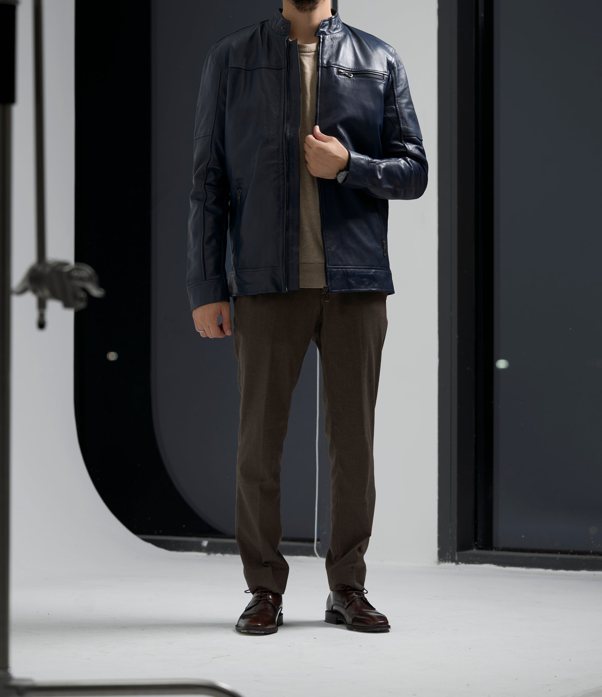 The Shadow Anthem Leather Jacket