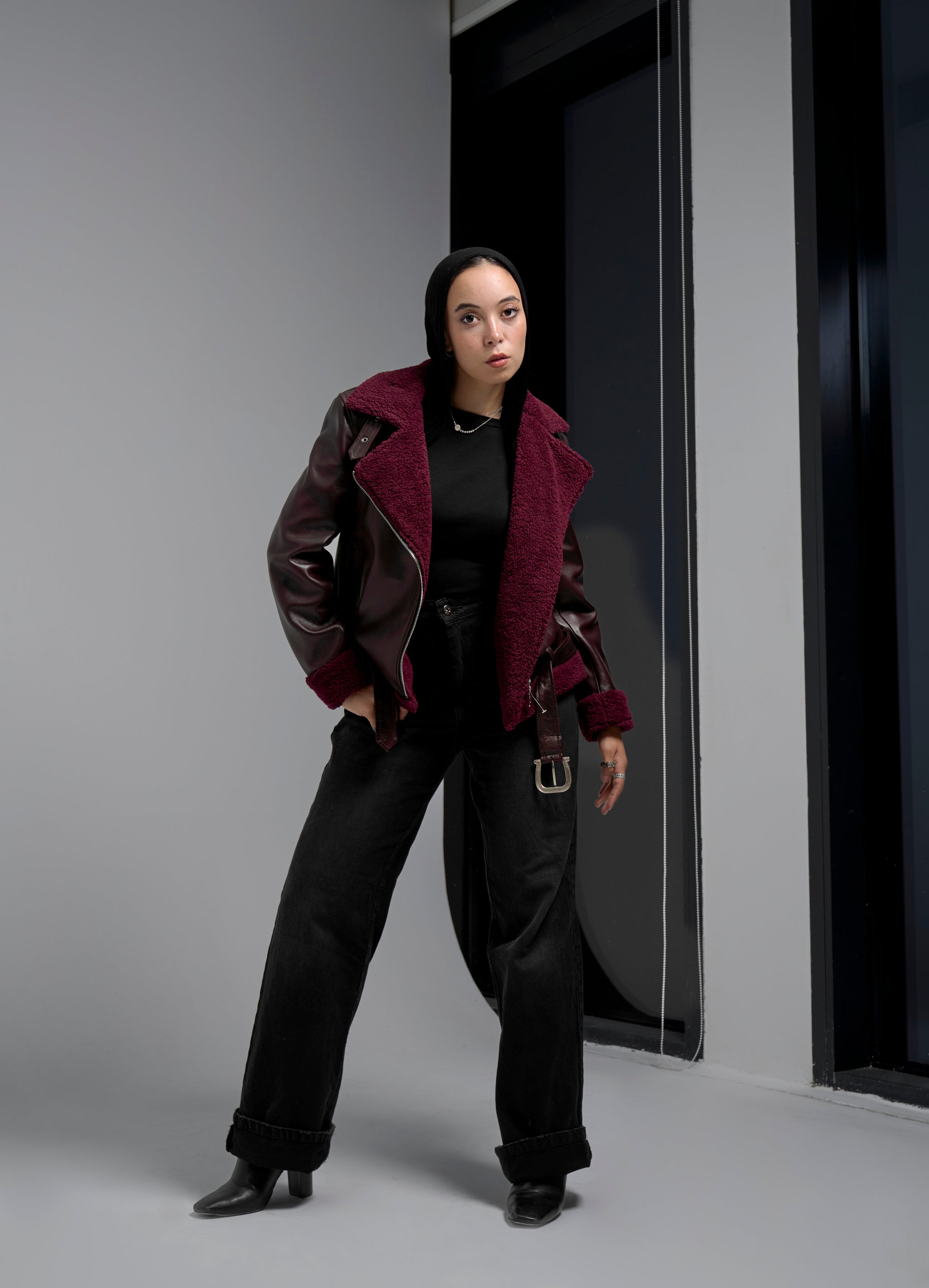 The Furborn Leather Jacket