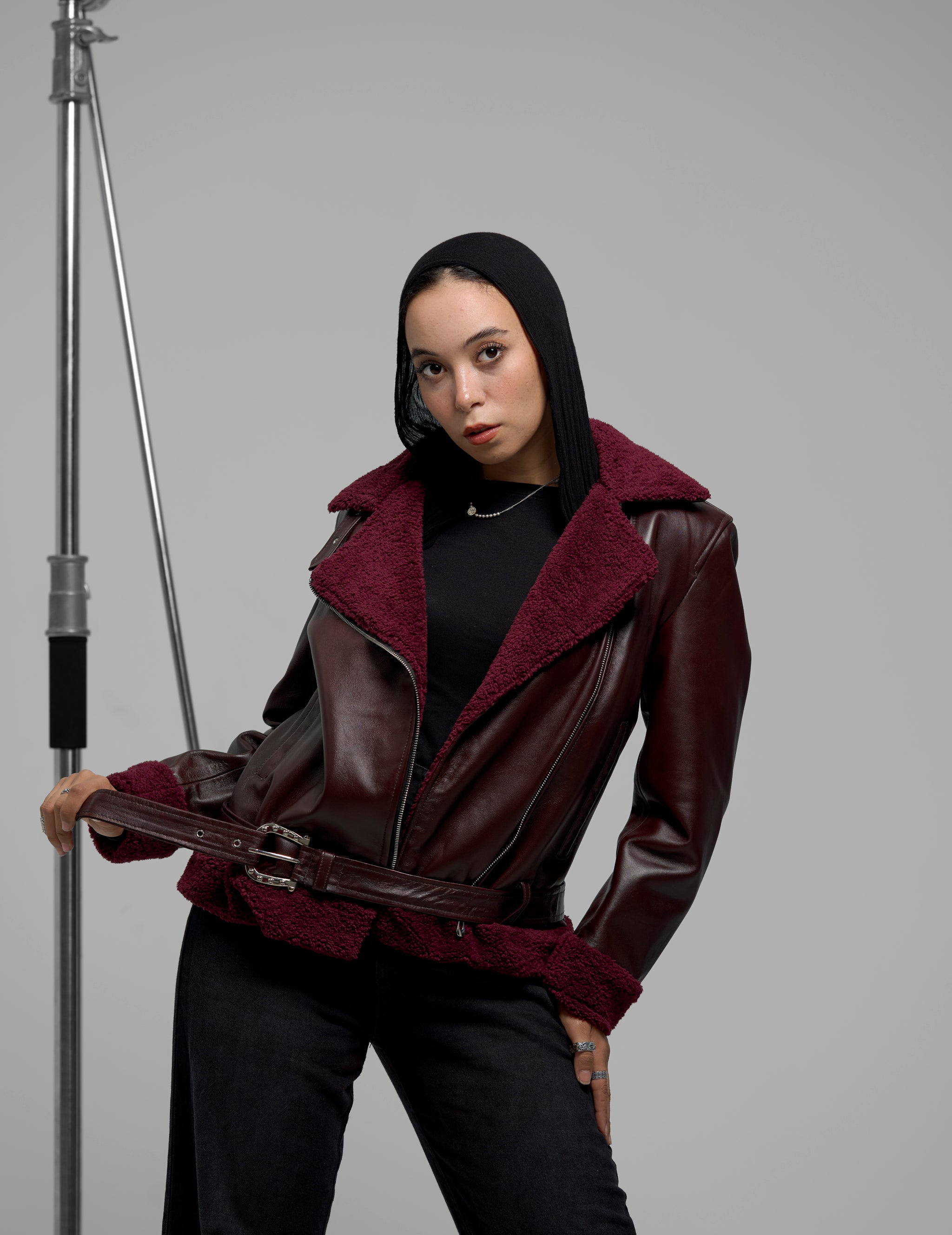 The Furborn Leather Jacket