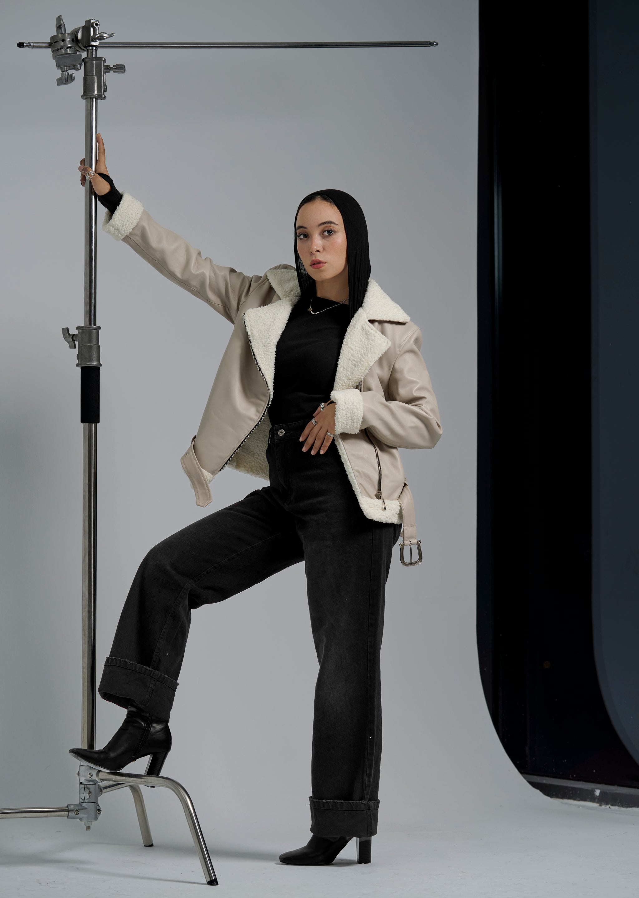 The Furborn Leather Jacket