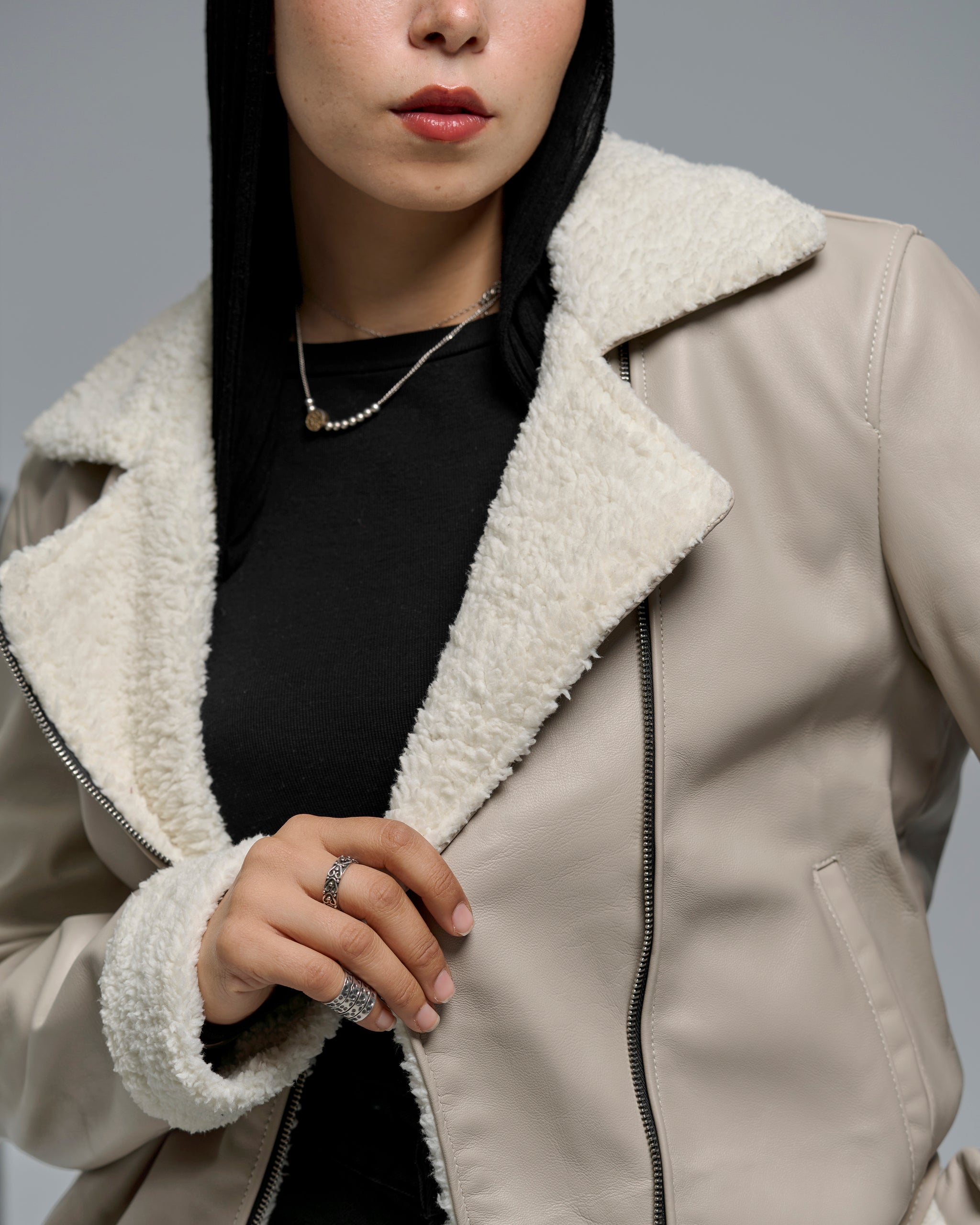 The Furborn Leather Jacket