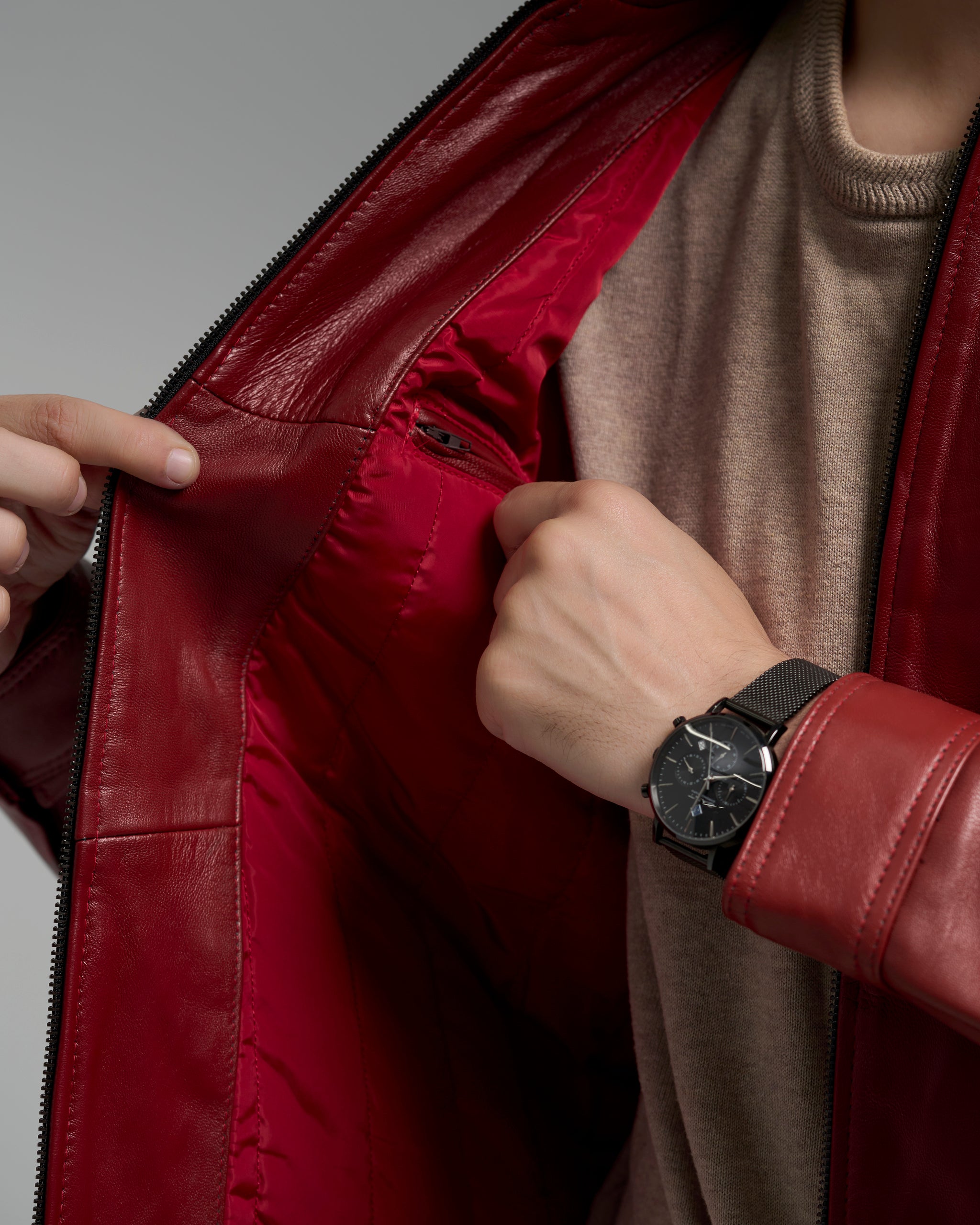 The Tannin Creed Leather Jacket