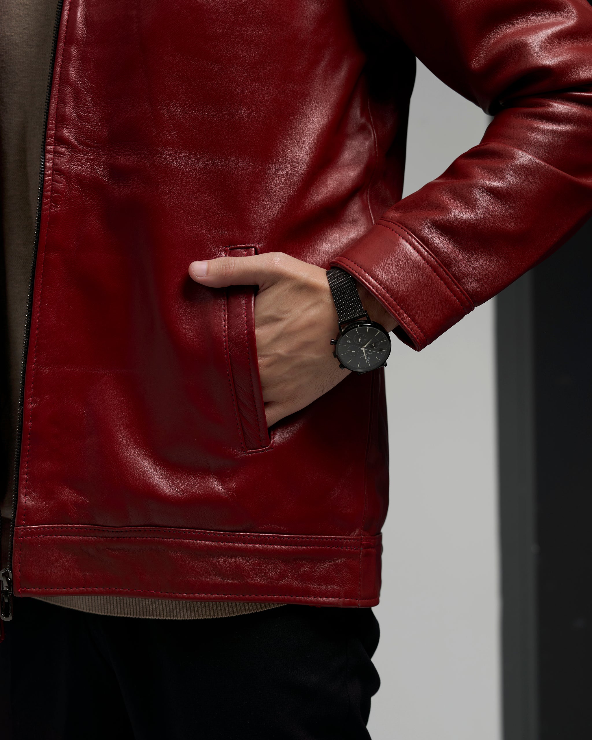 The Tannin Creed Leather Jacket