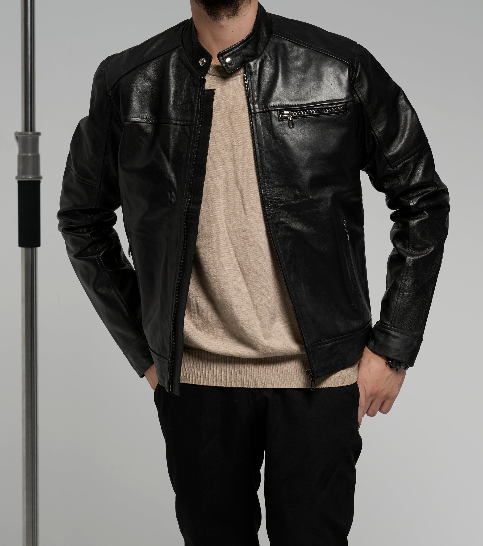 The Shadow Anthem Leather Jacket