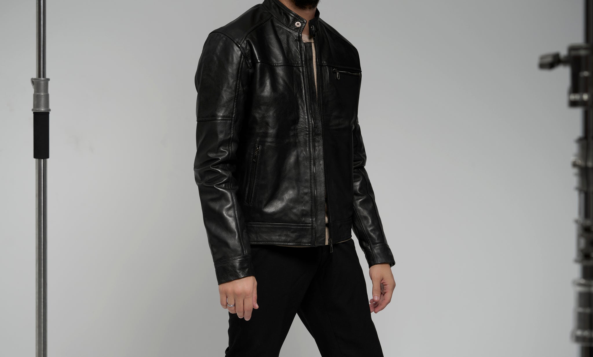 The Shadow Anthem Leather Jacket