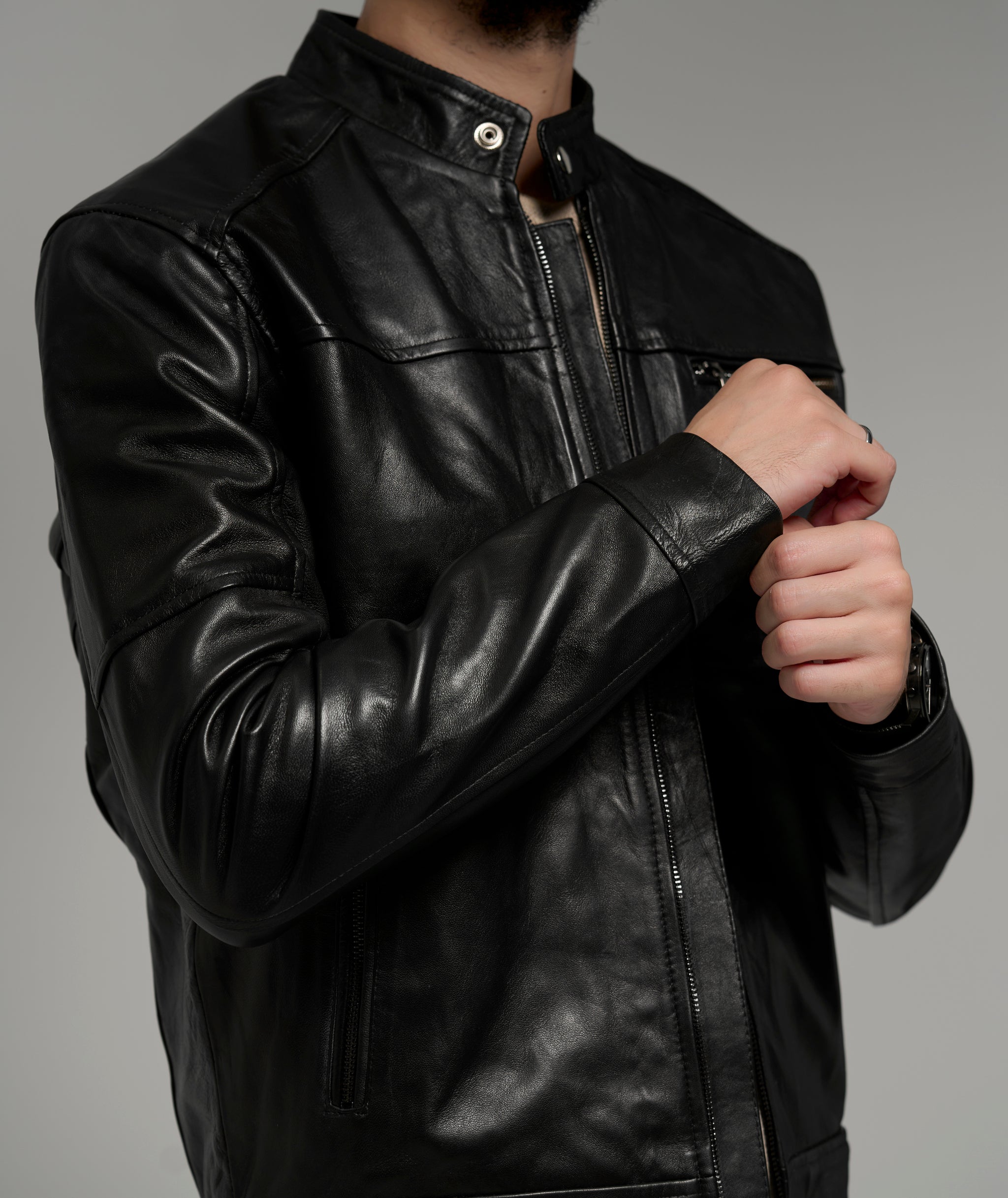 The Shadow Anthem Leather Jacket