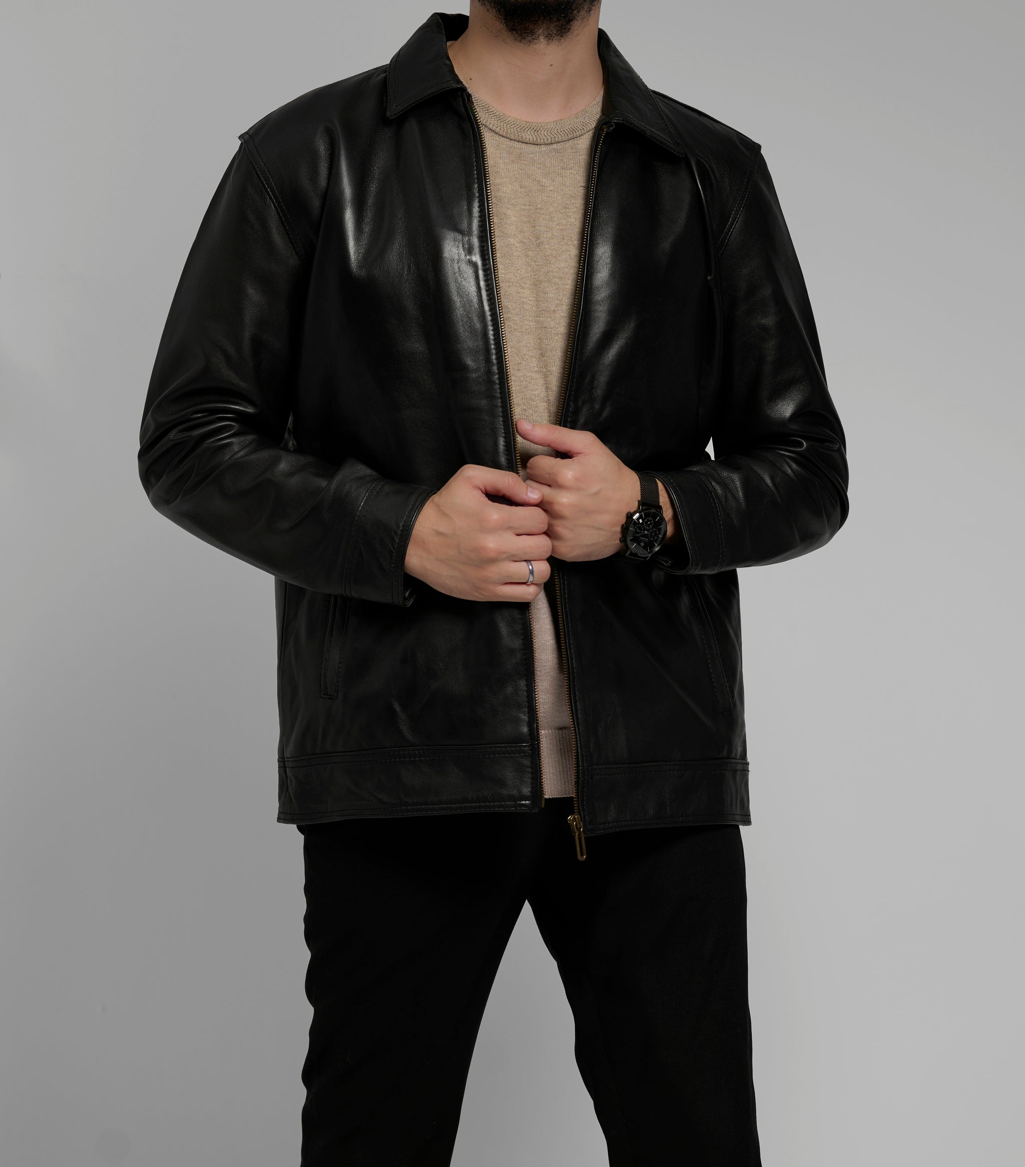 The Tannin Creed Leather Jacket