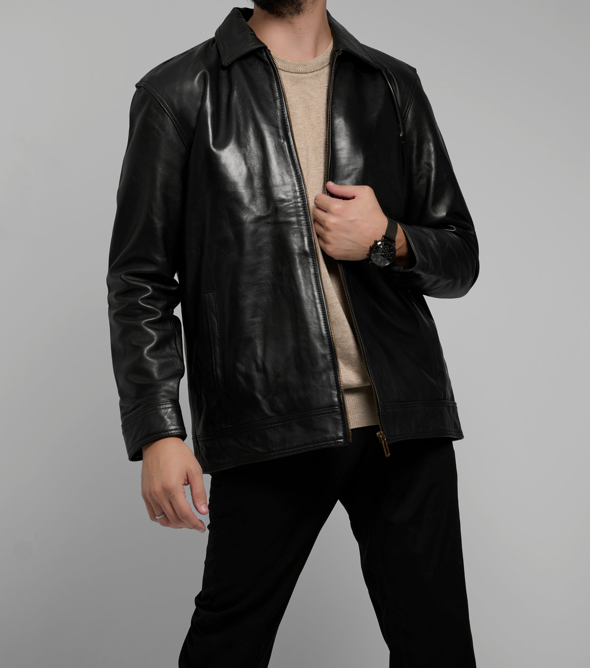 The Tannin Creed Leather Jacket