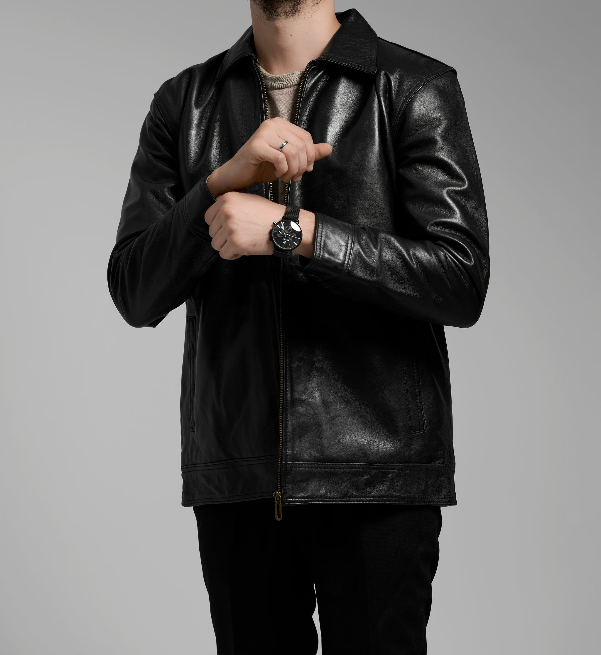 The Tannin Creed Leather Jacket